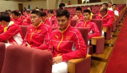 中国奥运军团正式成立 人数仅次于北京奥运会