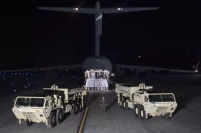 萨德6日抵韩国 系统装备包括两台发射架