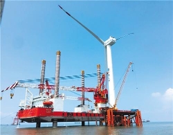 首个5兆瓦以上海上风电场 即将并网发电!