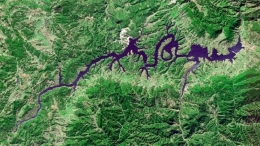 遥感卫星在太空拍摄十大中国美景（图）