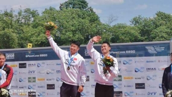 皮划艇世界杯杜伊斯堡站：中国获4金2银2铜