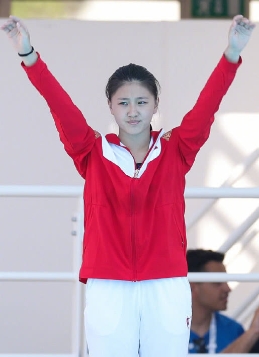 中国跳水队摘第30届世界大学生运动会首金