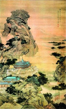 隐藏在中国古代画作中的避暑行宫