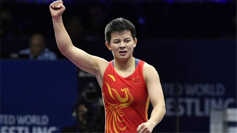 2022摔跤世锦赛中国队获得女子团体积分奖第三名