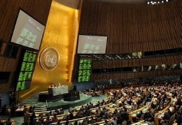 联大表决通过巴勒斯坦成为联合国观察员国的决议