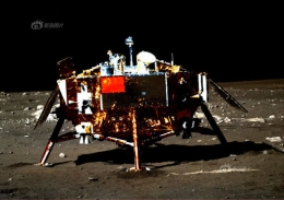 嫦娥玉兔互拍结束 开始月面测试