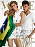 世界杯-造势：内马尔携巴西超模拍时尚写真