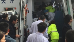 浙江天台“2·5”火灾受伤人员急送浙二医院救治
