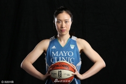WNBA明尼苏达山猫写真中国球员邵婷领衔