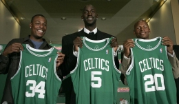 青春！十年前波士顿三巨头正式亮相