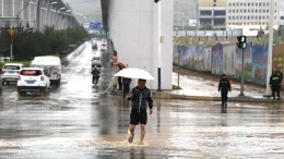 青海多地出现强降雨