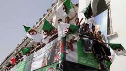 阿尔及尔庆祝独立56周年