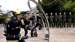 消防支队救援专业技能训练