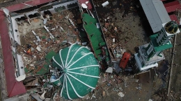 印尼地震海啸灾区