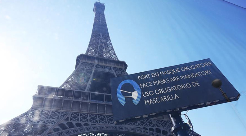 巴黎埃菲尔铁塔重新开放