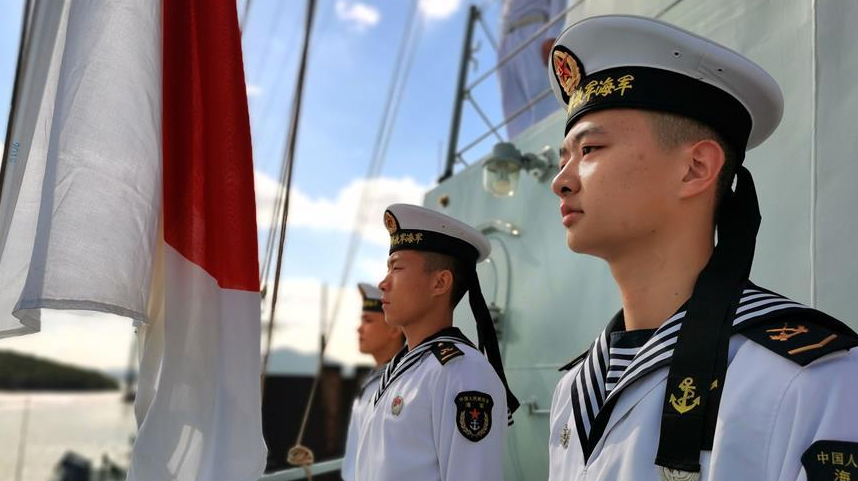 中国海军第35批护航编队凯旋
