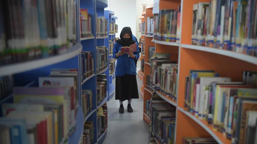 印尼：图书馆重开