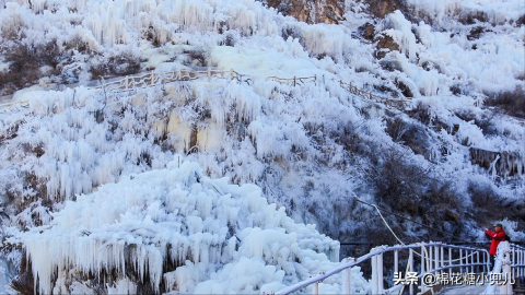北京冬季旅行必去的冰瀑布群 1小时就能到达