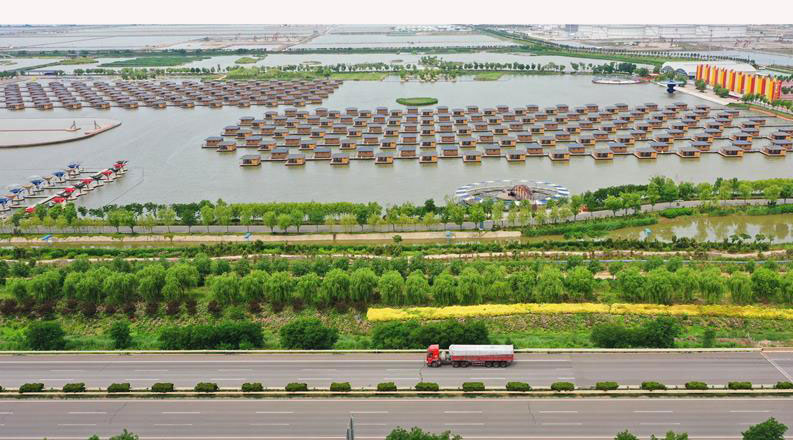 河北唐山：打造生态廊道 提升城市“颜值”
