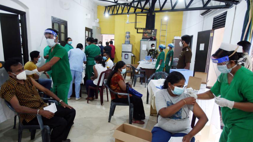 斯里兰卡：接种新冠疫苗