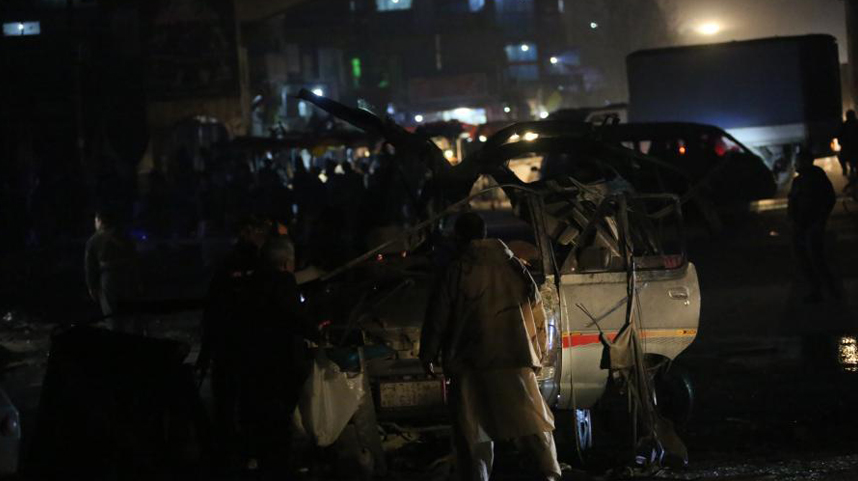 阿富汗首都发生两起炸弹袭击致死3人