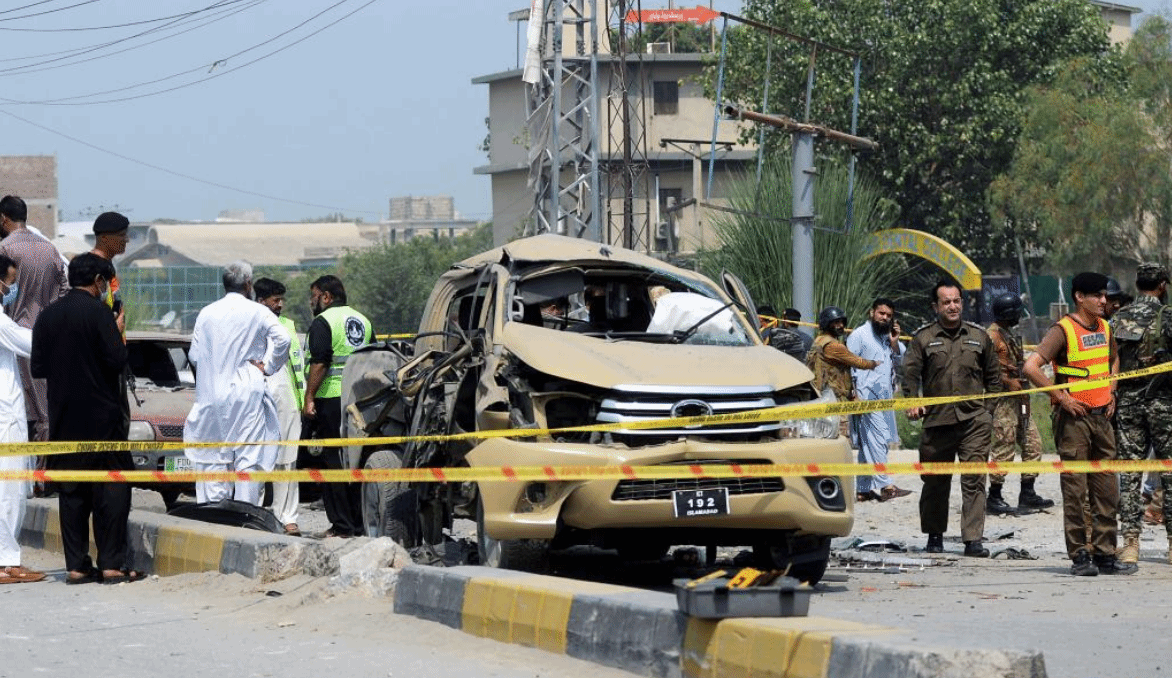 巴基斯坦白沙瓦市发生爆炸事件 造成11人受伤