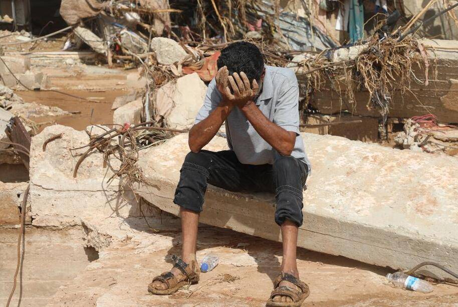 利比亚东部飓风造成超过38640人流离失所