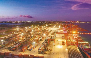 今年1至11月海南洋浦港吞吐量同比增长14.8%