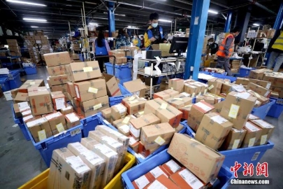 一季度邮政行业收入2970.7亿元 同比增35.5%