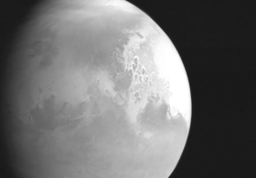 天问一号完成第4次轨道修正 传回火星图像