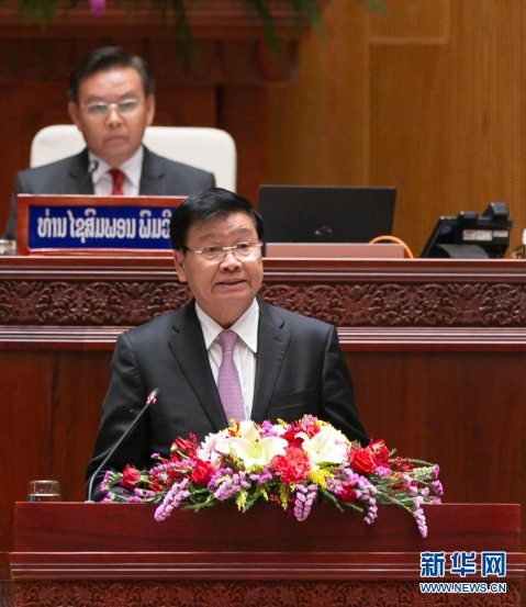 老挝国会选举通伦为国家主席 潘坎为政府总理