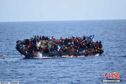 利比亚沿海发生沉船事故 上百名偷渡者死亡