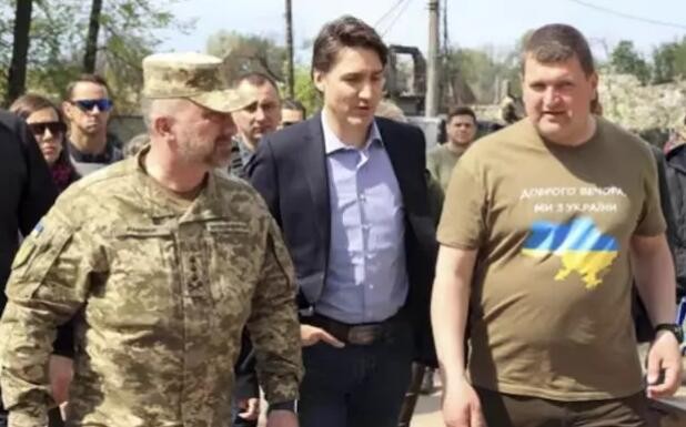 加拿大总理特鲁多再度突访乌克兰 宣布追加一系列援乌措施