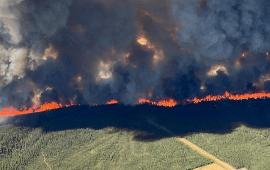 两百余处野火失控 加拿大遭遇史上最严峻森林火情