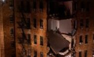 美媒：突发！纽约一6层大楼部分坍塌