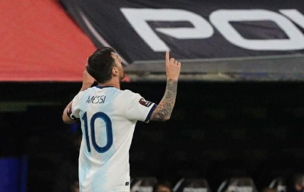 世预赛-梅西点杀劳塔罗险助攻 阿根廷1-0