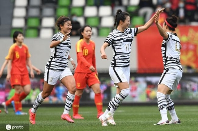 韩国反客为主连下两成 中国女足总分2-3落后
