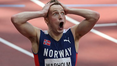 男子400米栏-新世界纪录！挪威名将夺冠