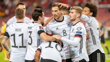 世预赛-格纳布里梅开二度 德国6-0升至榜首