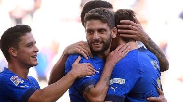 欧国联-国米中场进球 意大利2-1比利时夺季军
