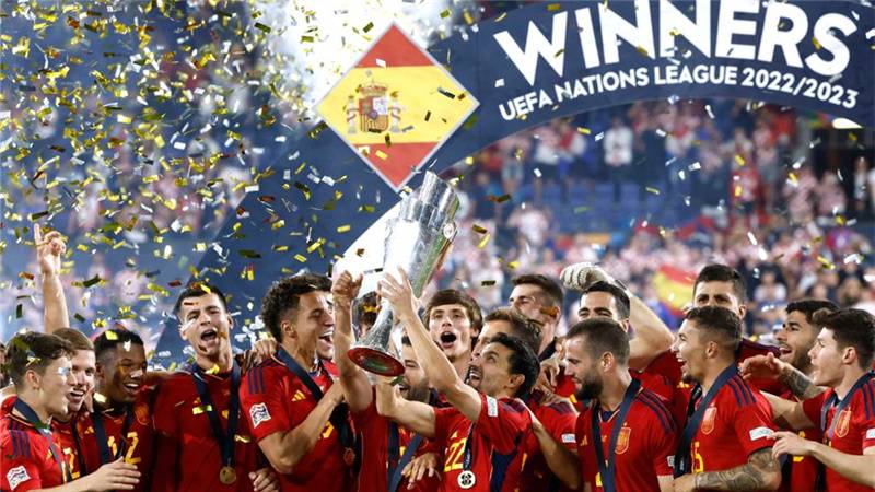 欧国联：西班牙点球大战胜克罗地亚夺冠