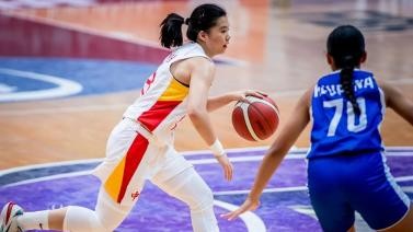 U16女篮亚洲杯：中国女篮45分狂胜萨摩亚获首胜