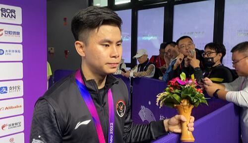 印尼选手获亚运武术男子长拳银牌：我的“爱豆”是成龙