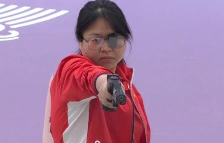 刘锐夺得杭州亚运会射击女子25米手枪个人金牌