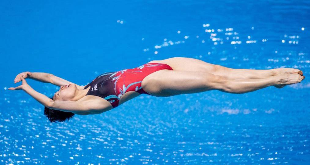 全国跳水锦标赛：女子1米板李亚杰摘金
