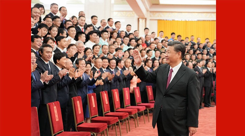 近平亲切会见中国共产党成立100周年庆祝活动筹办工作各方面代表