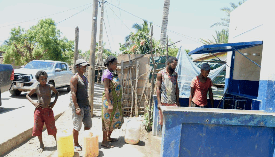 中企实施的供水项目让更多马达加斯加居民用上放心水
