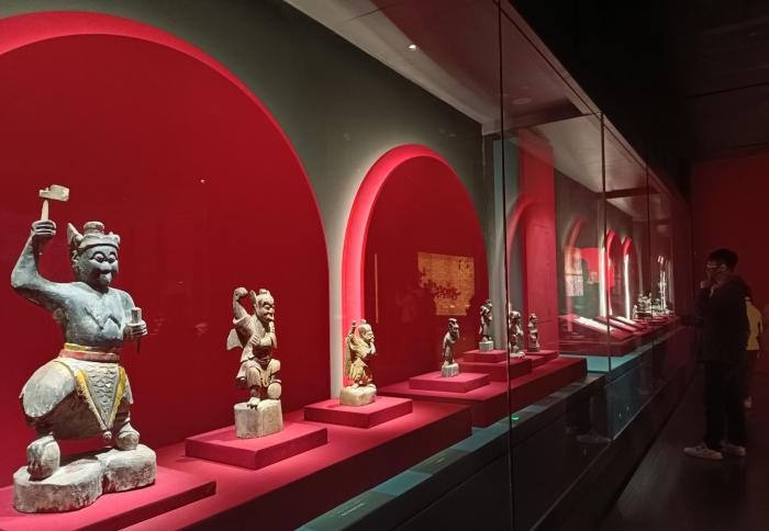 湖南博物院原创专题展开幕 在雕塑中读懂梅山文化