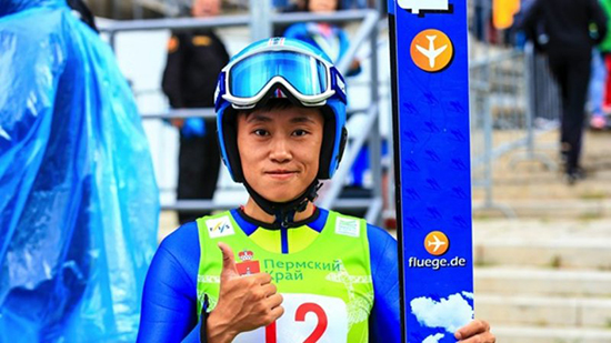 常馨月获得平昌冬奥会跳台滑雪参赛资格