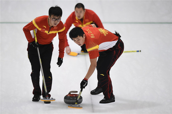 冰壶冬奥落选赛中国男队首胜7-4提前一局擒德国